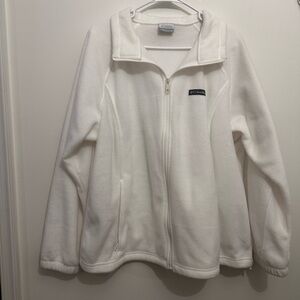 Columbia Ivory Fleece Zip-Up